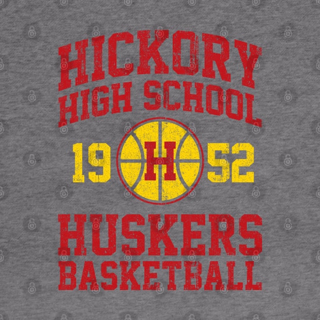 Hickory High School Huskers Basketball (Variant) by huckblade